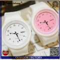 Yxl-991 2015 Nouvelle mode Femmes Silicon Band Flower Print Jelly Sports Quartz Montre bracelet